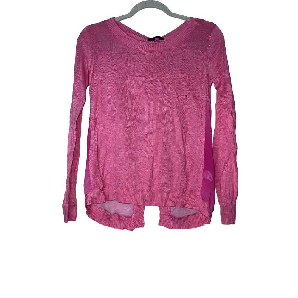 T/O Women’s Knit Sweater Pink SZ M